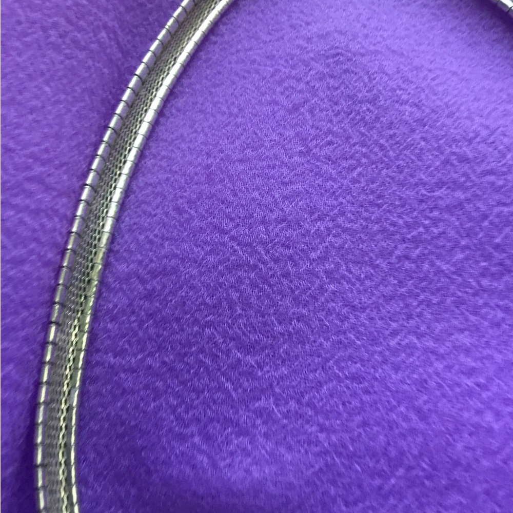 Vintage 925 Sterling Silver Necklace Italy Vtg - Picture 7 of 15